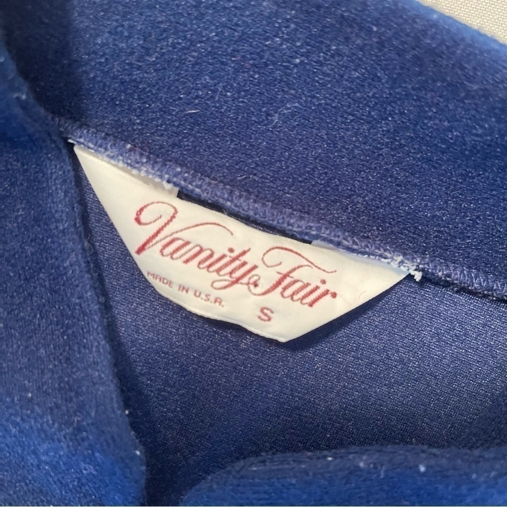 vintage velvet fleece robe nightgown grandma core grandmacore lace Bridgerton - Picture 9 of 12